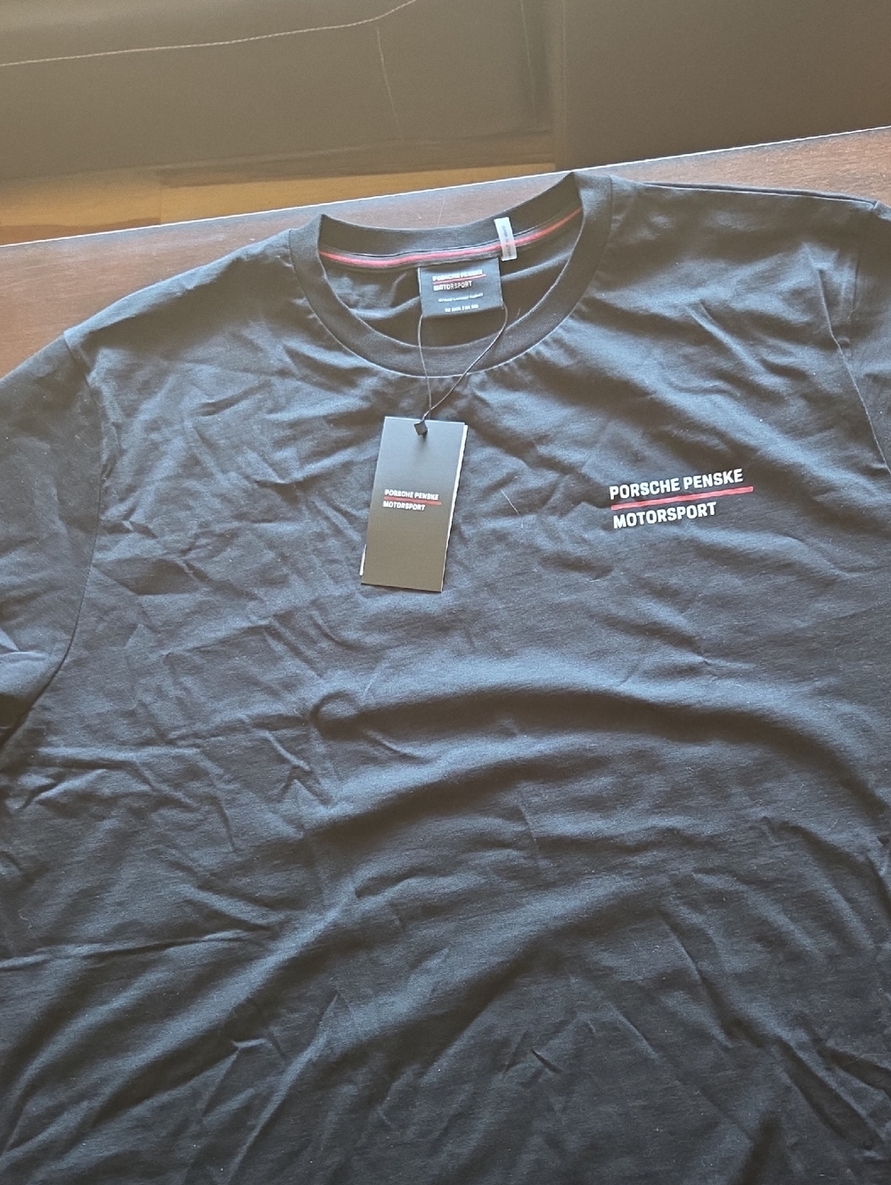 Porsche Design Black Porsche Penske Motorsport Tee